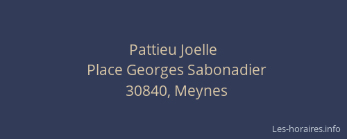 Pattieu Joelle