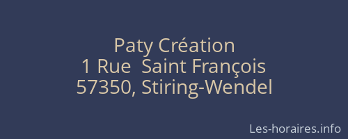 Paty Création