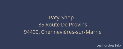 Paty-Shop