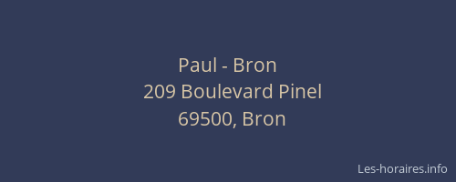 Paul - Bron