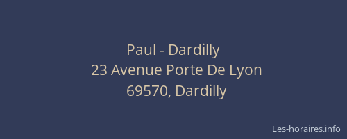 Paul - Dardilly