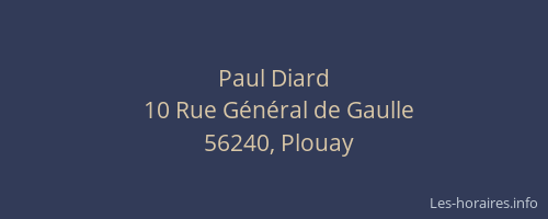 Paul Diard