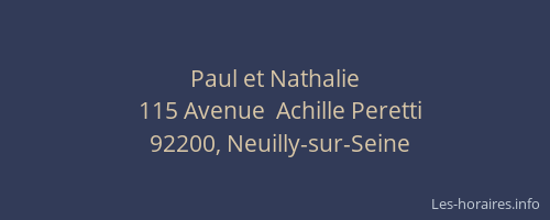 Paul et Nathalie