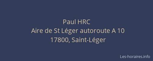 Paul HRC