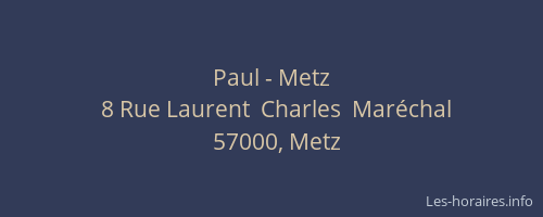 Paul - Metz