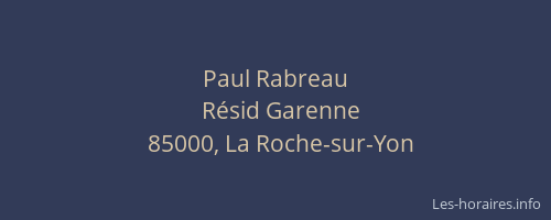 Paul Rabreau