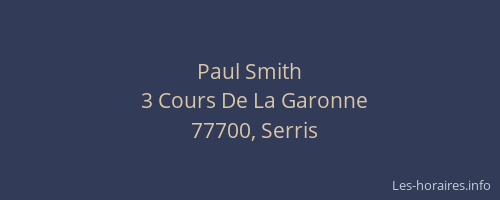 Paul Smith