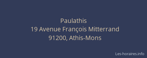 Paulathis