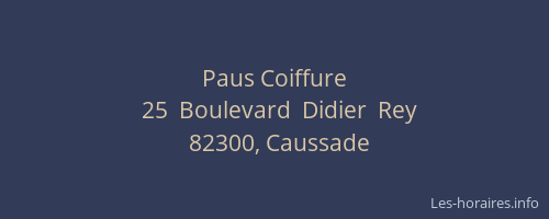 Paus Coiffure