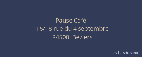 Pause Café