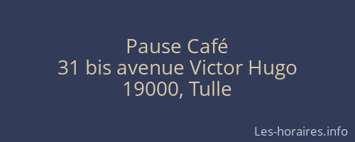Pause Café