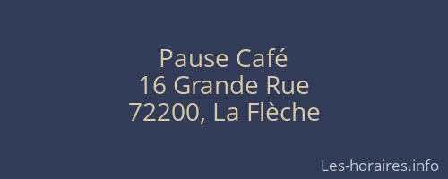 Pause Café