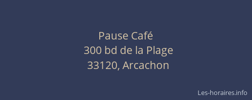 Pause Caf&eacute;