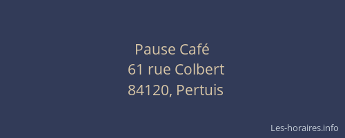 Pause Café