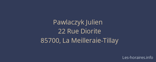 Pawlaczyk Julien