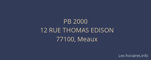 PB 2000