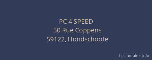 PC 4 SPEED