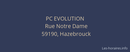 PC EVOLUTION