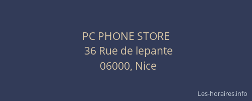 PC PHONE STORE