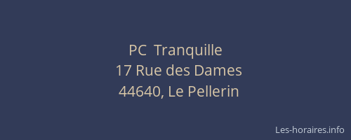 PC  Tranquille