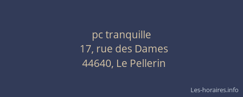 pc tranquille