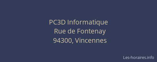 PC3D Informatique