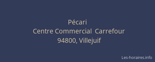 P&eacute;cari