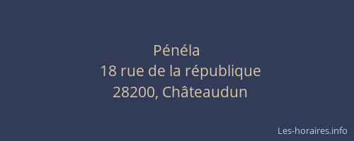 Pénéla
