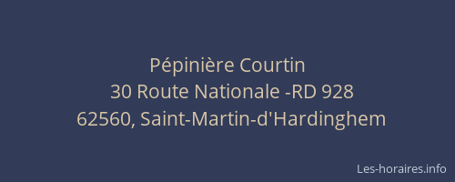 P&eacute;pini&egrave;re Courtin