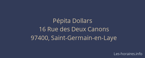 P&eacute;pita Dollars