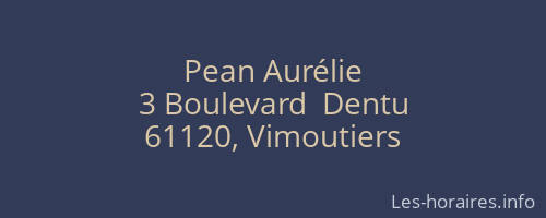 Pean Aurélie