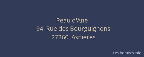 Peau d'Ane