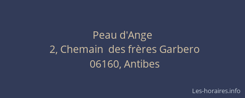Peau d'Ange