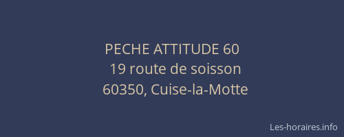 PECHE ATTITUDE 60