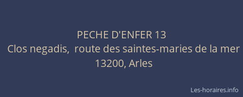 PECHE D'ENFER 13