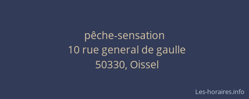 pêche-sensation