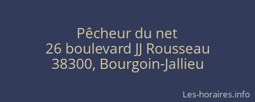 Pêcheur du net