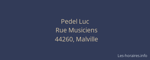 Pedel Luc