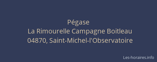 Pégase