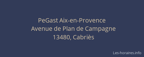 PeGast Aix-en-Provence