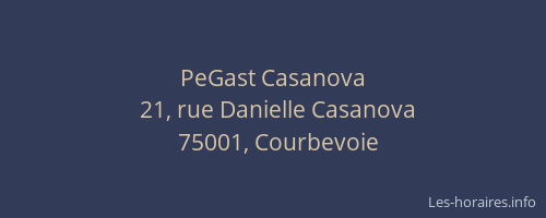 PeGast Casanova
