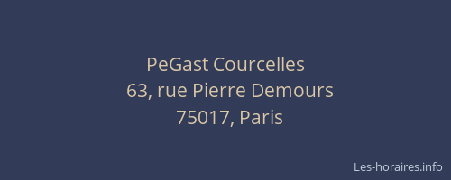 PeGast Courcelles