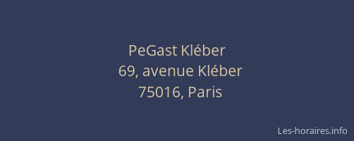 PeGast Kléber