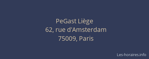 PeGast Liège