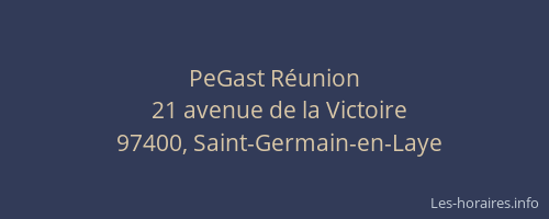 PeGast Réunion
