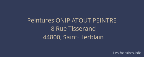 Peintures ONIP ATOUT PEINTRE