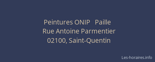 Peintures ONIP   Paille