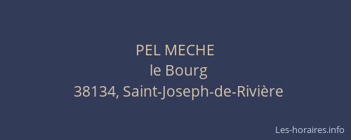 PEL MECHE