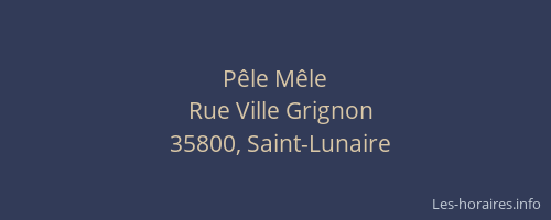 Pêle Mêle