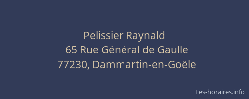 Pelissier Raynald